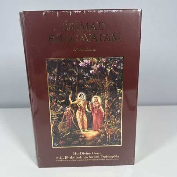 Srimad Bhagavatam Ninth Canto Hardcover Book New & Sealed - Picture 1 of 6